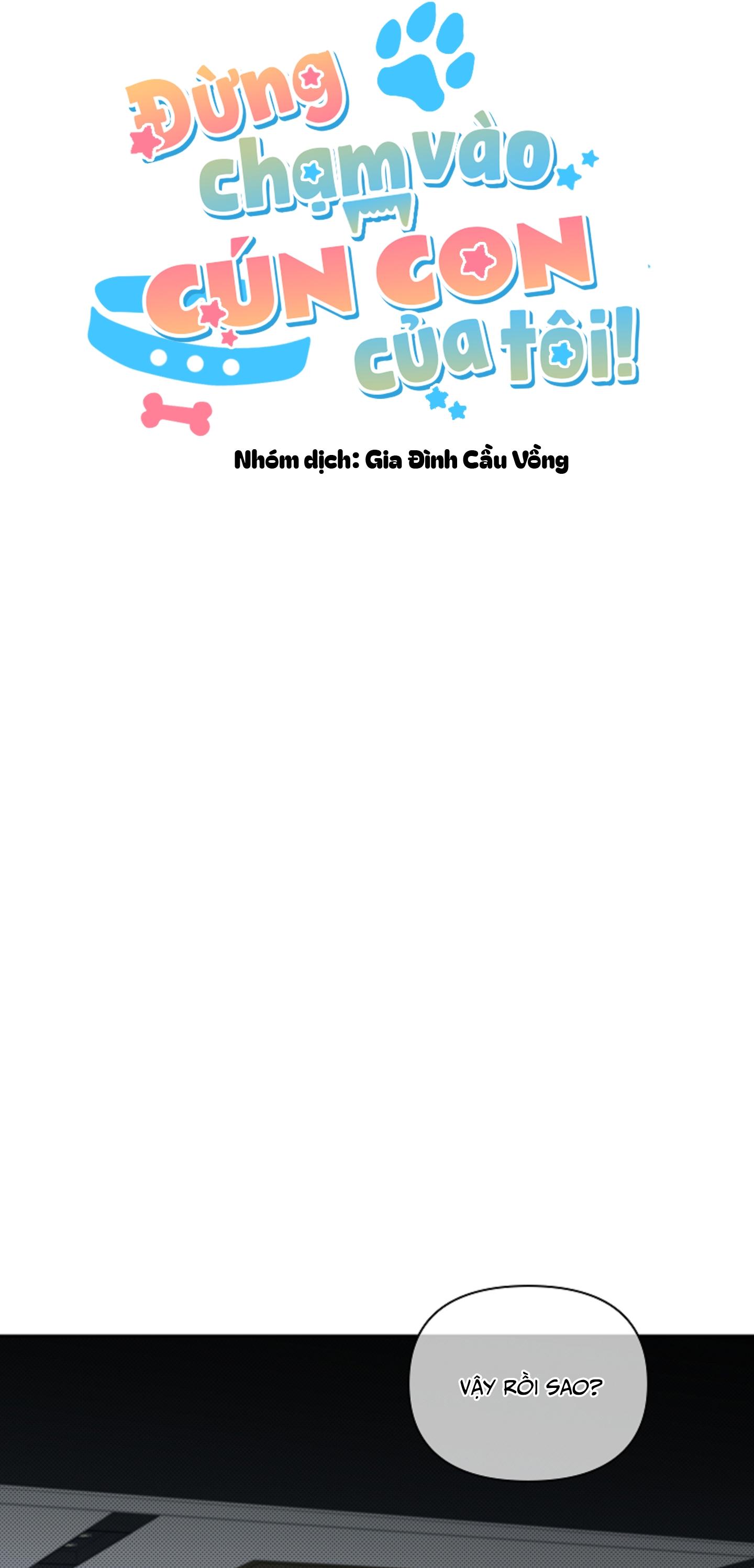 Đọc truyện ĐỪNG CHẠM VÀO CÚN CON CỦA TÔI - Chapter 37
